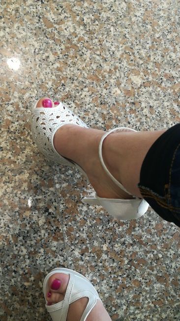 Quanto vi sono costate le scarpe da sposa? - 1
