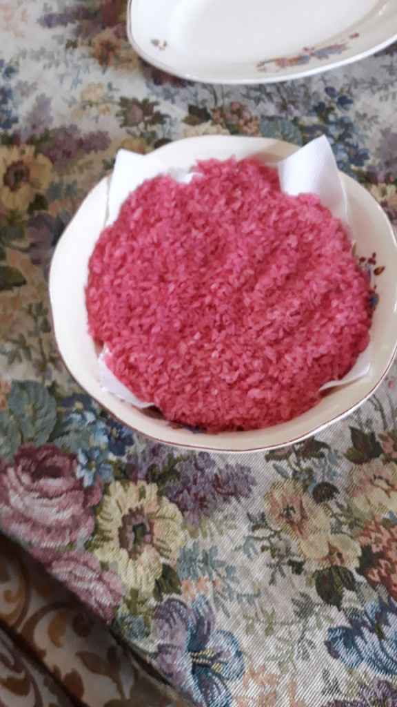 Problemi con riso colorato - 1