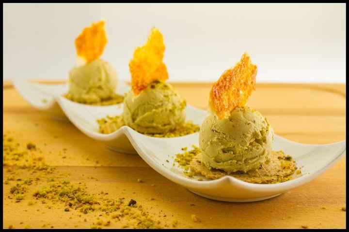 semifreddo al pistacchio di Bronte 
