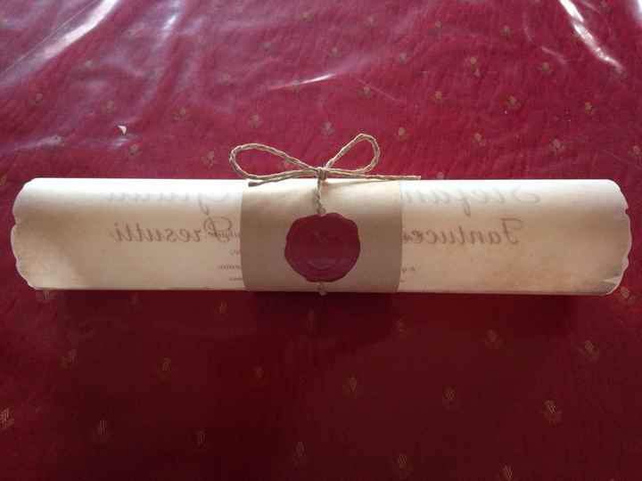 Le mia partecipazione..originale! - 1