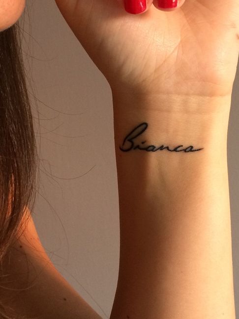 Sposine avete tatuaggi? - 1