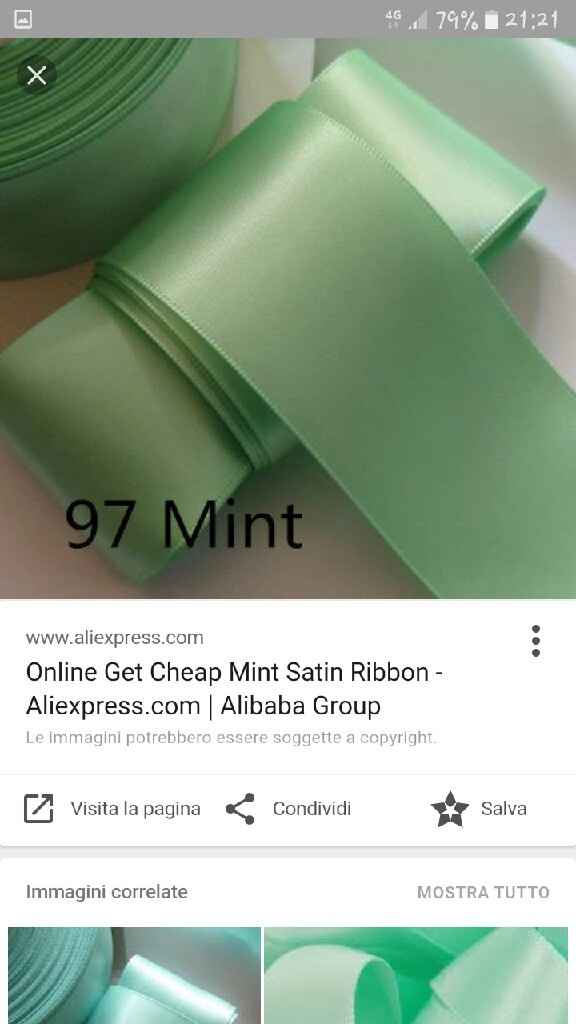 Aiuto per fare le coccarde verde menta - 1