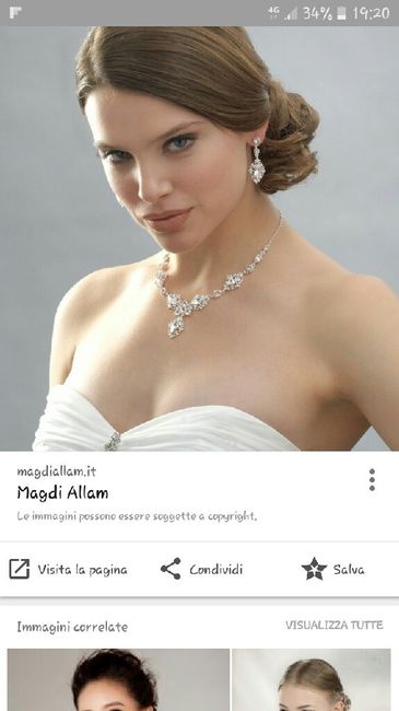 Gioielli abito con scollo a cuore - 1