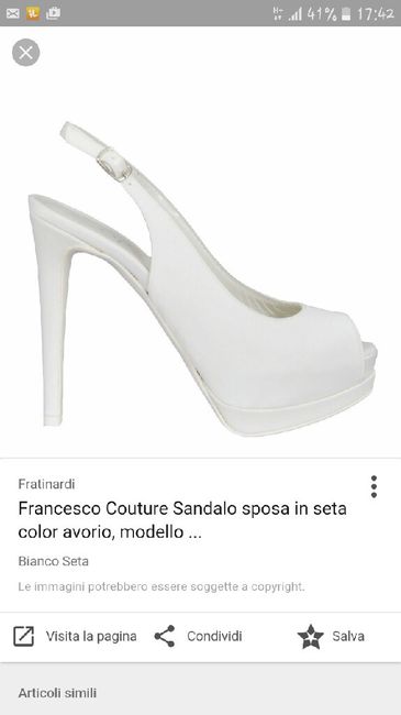 Crisi scarpe albano.. sophie sposa by francesco?? - 1
