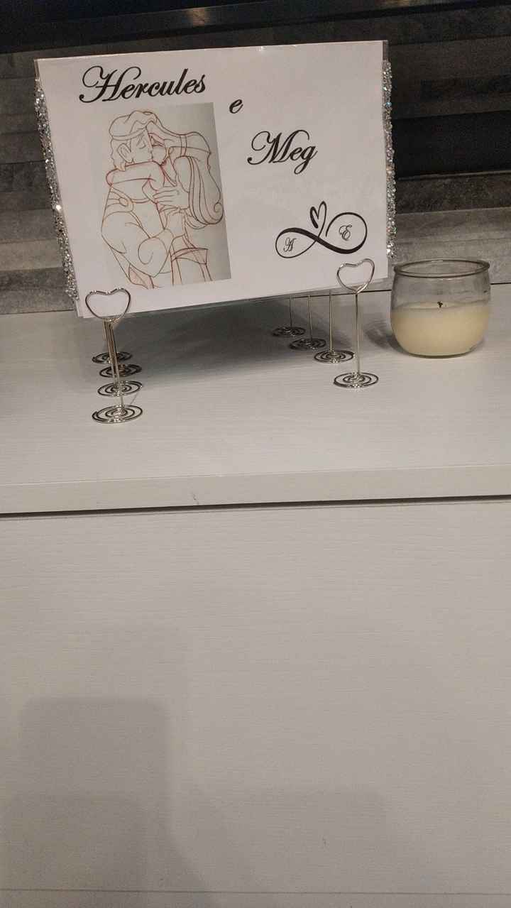 Tableau e segnatavolo - 2