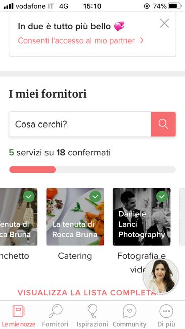 Condividi lo screenshot dei tuoi fornitori 10