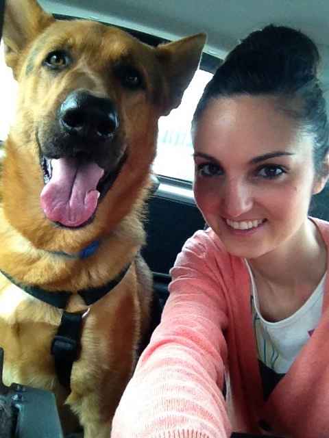 La mia amata 4 zampe in chiesa con noi.  - 1