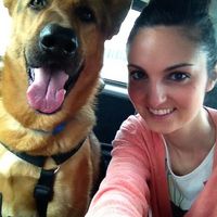 La mia amata 4 zampe in chiesa con noi.  - 1