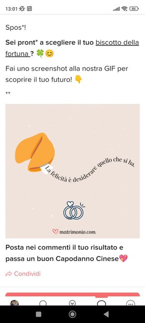 Scopri cosa dice il tuo biscotto della fortuna 🥠 7