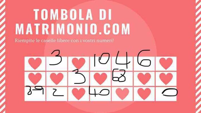 Condividi i tuoi numeri! 1