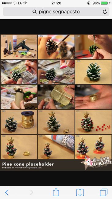 Pigne segnaposto - 1