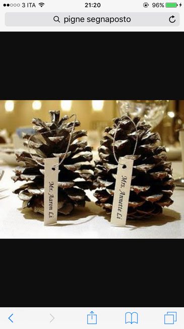 Pigne segnaposto - 3