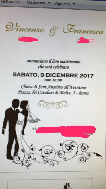 Bozza partecipazioni.. - 1