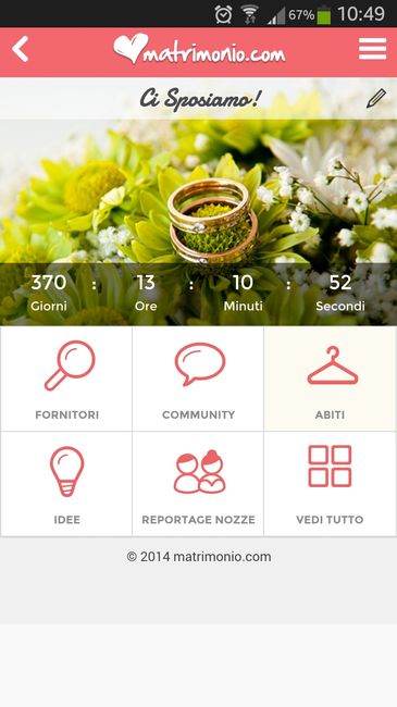 Quanto manca alle vostre nozze? - 1