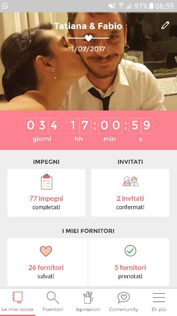 Condividete la data delle vostre nozze - 1