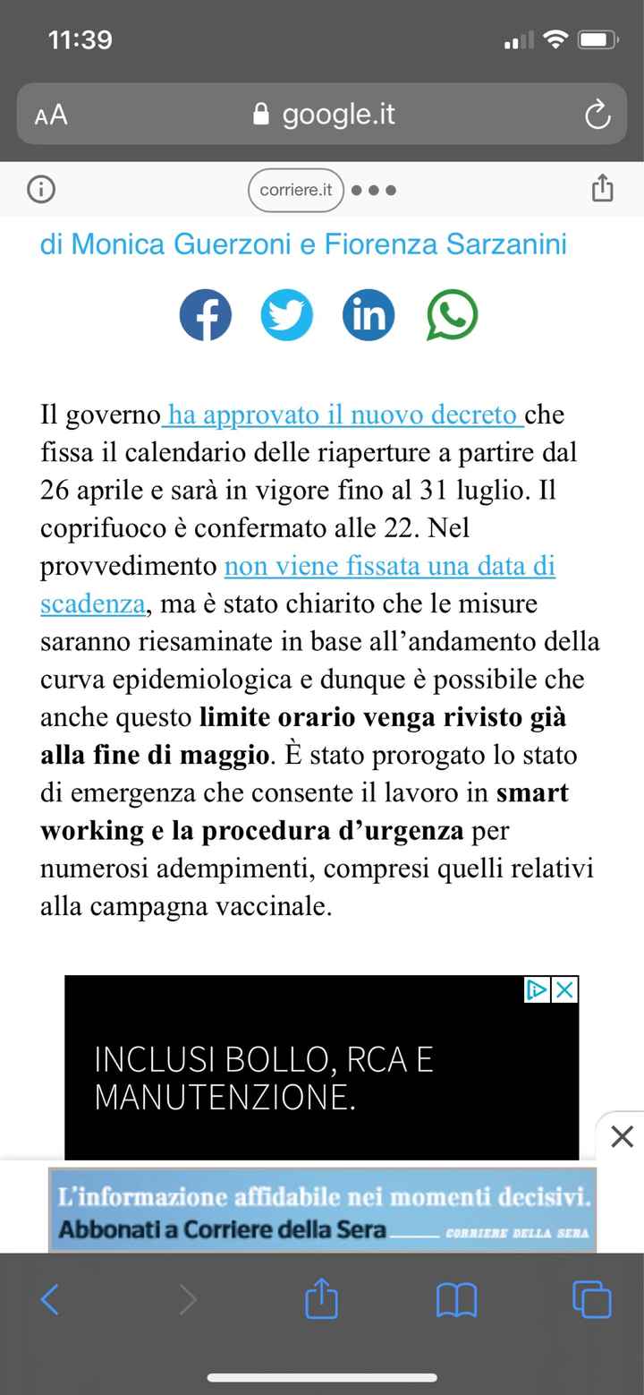 Dubbi e perplessità covid - 1