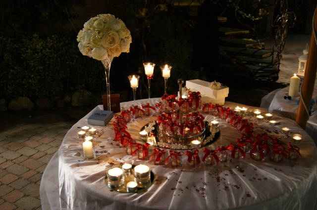 Tavolo bomboniere Iaia Events