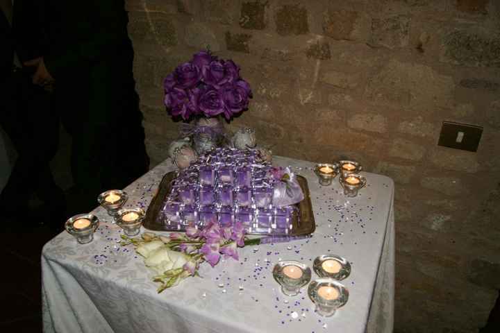 Tavoli bomboniere Iaia Events