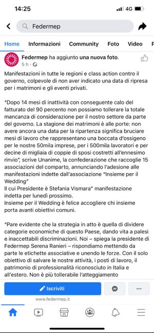 Class action e manifestazione Federmep 2