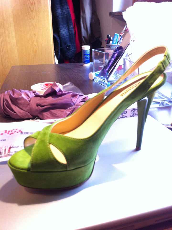 scarpe verdi