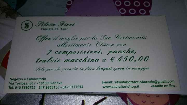 Fioraio economico a genova - 1