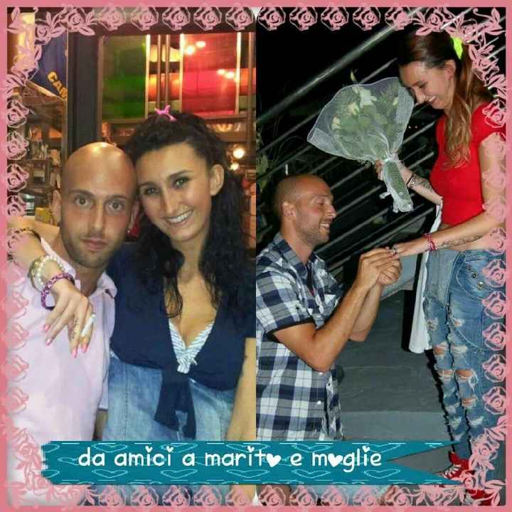 La prima foto di voi due da fidanzati - 1