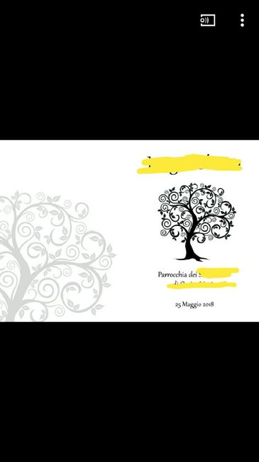 Libretto messa con tema albero della vita 3