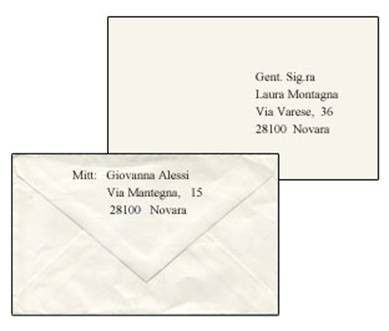 Partecipazioni da spedire 1