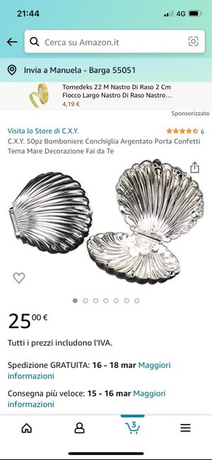 Segnaposto a tema mare 1