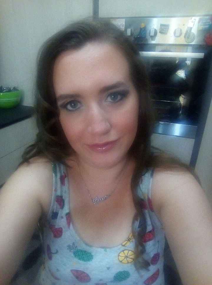 Prova trucco prima del si.. - 2