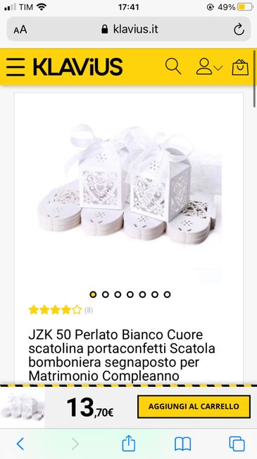Scatoline porta confetti albero della vita! 7