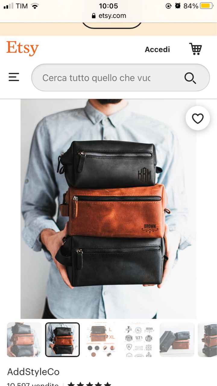 Regalo testimoni uomini:ideeee?? - 1