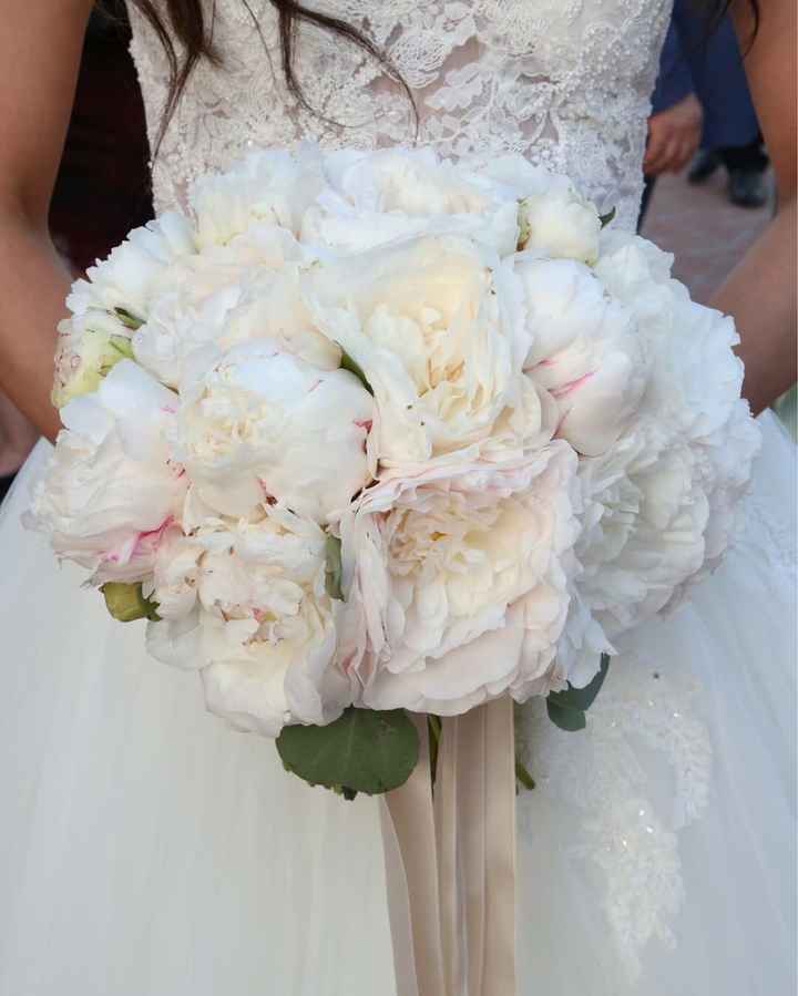 Bouquet Sposa con Peonie - 1