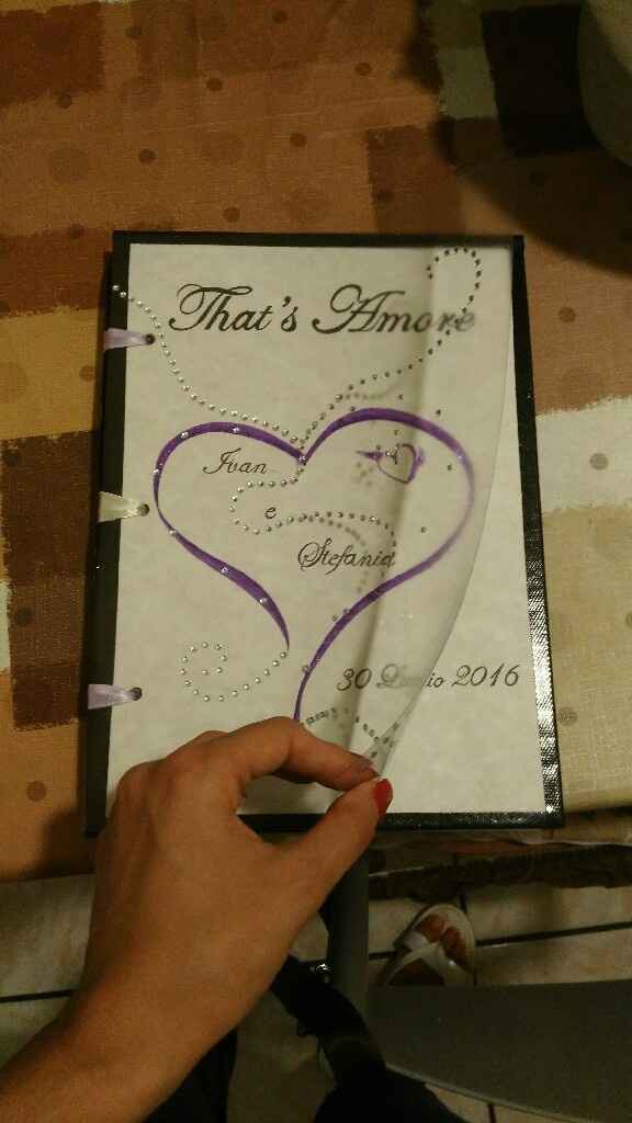 Guest book fai da me - 1