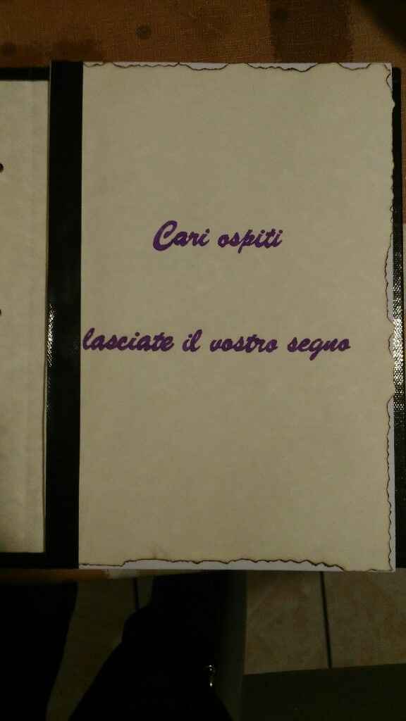 Guest book fai da me - 5