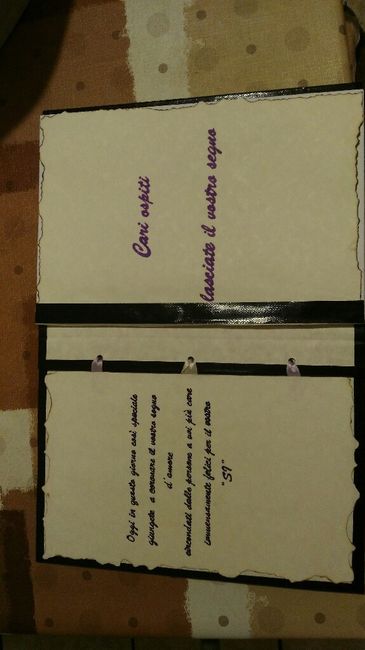 Guest book fai da me - 6