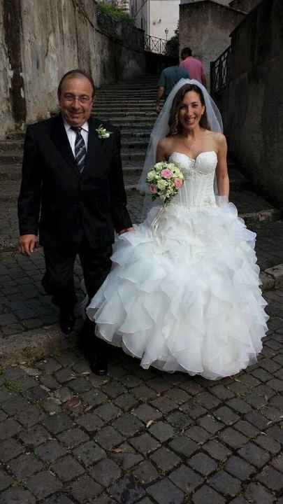 Entrando in Chiesa con mio Papi