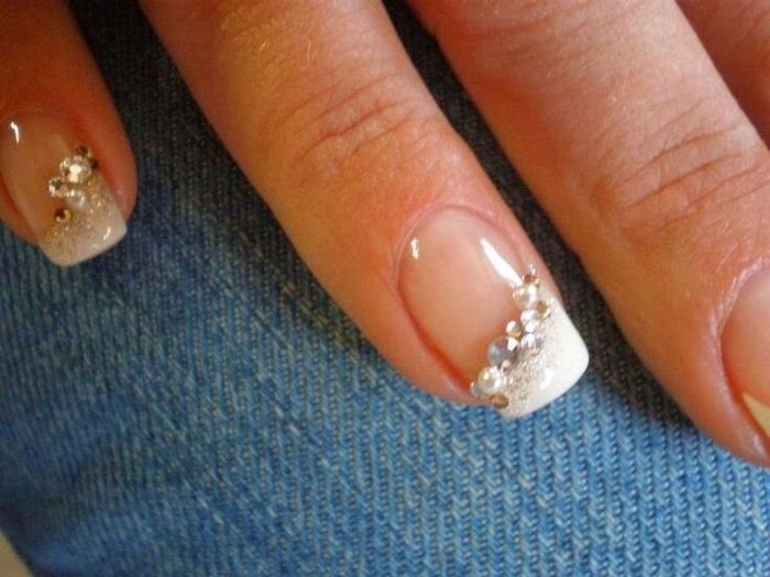 Nail art sposa