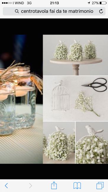 Centrotavola stile shabby chic - 1
