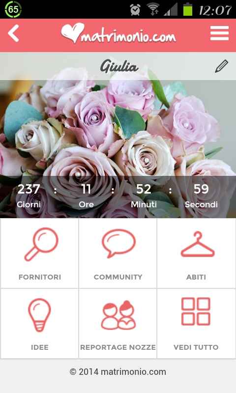 Quanto manca alle vostre nozze? - 1