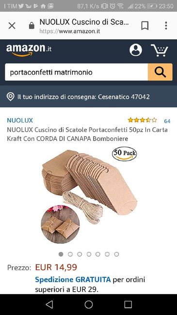 Scatoline portaconfetti....piccole!! - 2