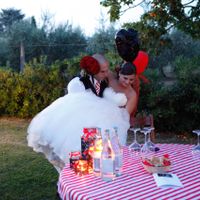 il tavolo degli sposi!!