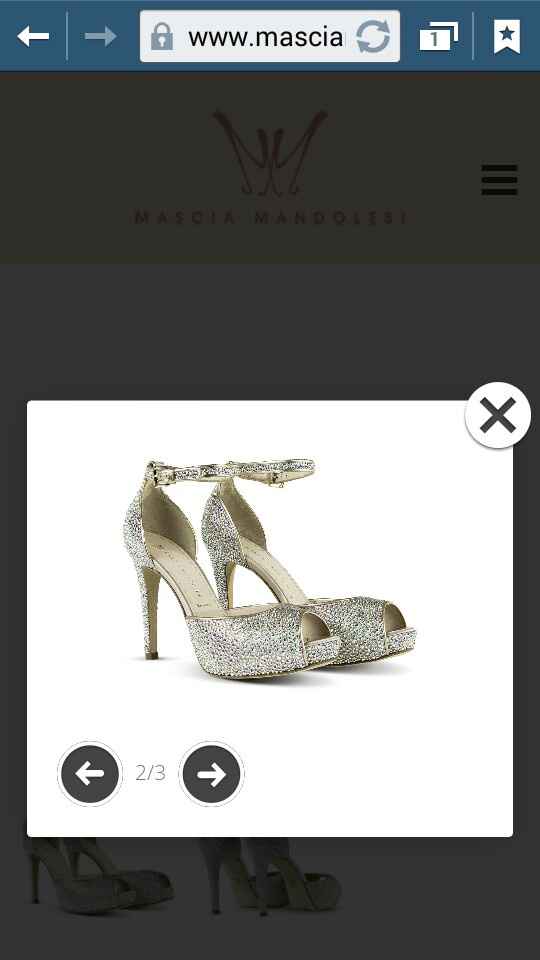 Scarpe brillantini - 1