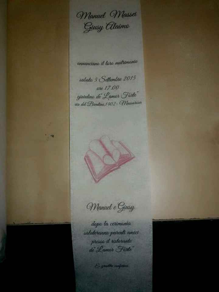 Partecipazioni pronte per la consegna!! - 2