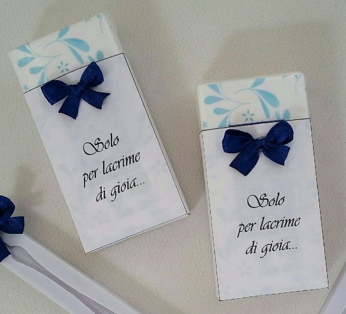 Fazzolettino lacrime di gioia - 1