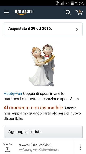 Amazon e shopping matrimonio - 1