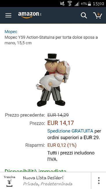 Il nostro cake topper - 1