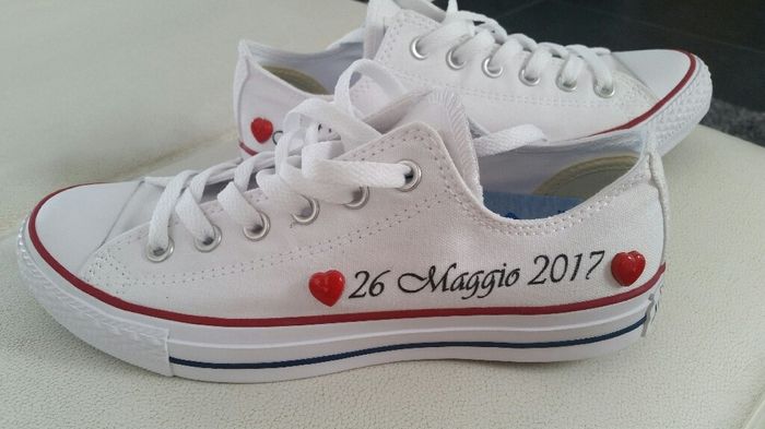 Cambio scarpe Converse per post cerimonia - 2