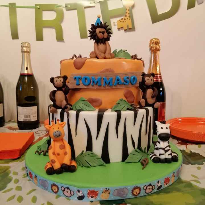 Prima torta compleanno maschietto e dettagl vari - 1