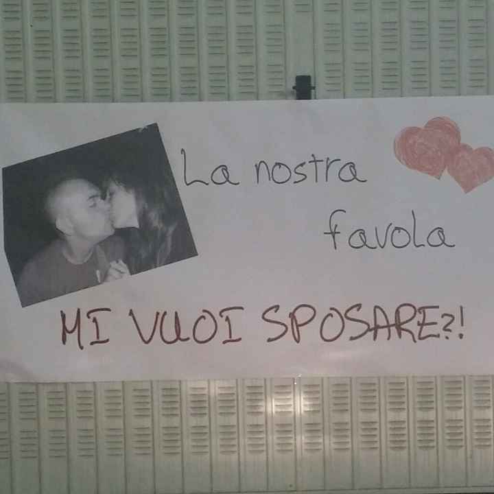 Come è stata la vostra proposta di matrimonio?? - 1